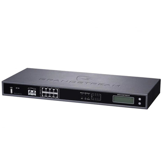 Grandstream PoE+ 8 FXO/2 FXS IP PBX - GRANDSTREAM-UCM6208 New - GRANDSTREAM-UCM6208 - Reef Telecom