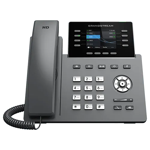 Grandstream Professional Carrier-Grade 8 Line PoE and WiFi IP Phone - GRANDSTREAM-GRP2624 New - GRANDSTREAM-GRP2624 - Reef Telecom