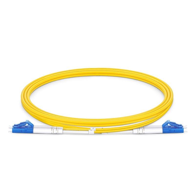 LC to LC 1M Yellow Single Mode Fiber Cable 9/125 OS1/OS2 - FSD9LCLC2-01 New - FSD9LCLC2-01 - Reef Telecom