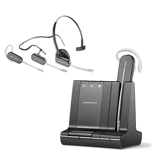 Plantronics Savi W740-M Wireless Headset Refurbished - PLAN-W740-M-R - Reef Telecom