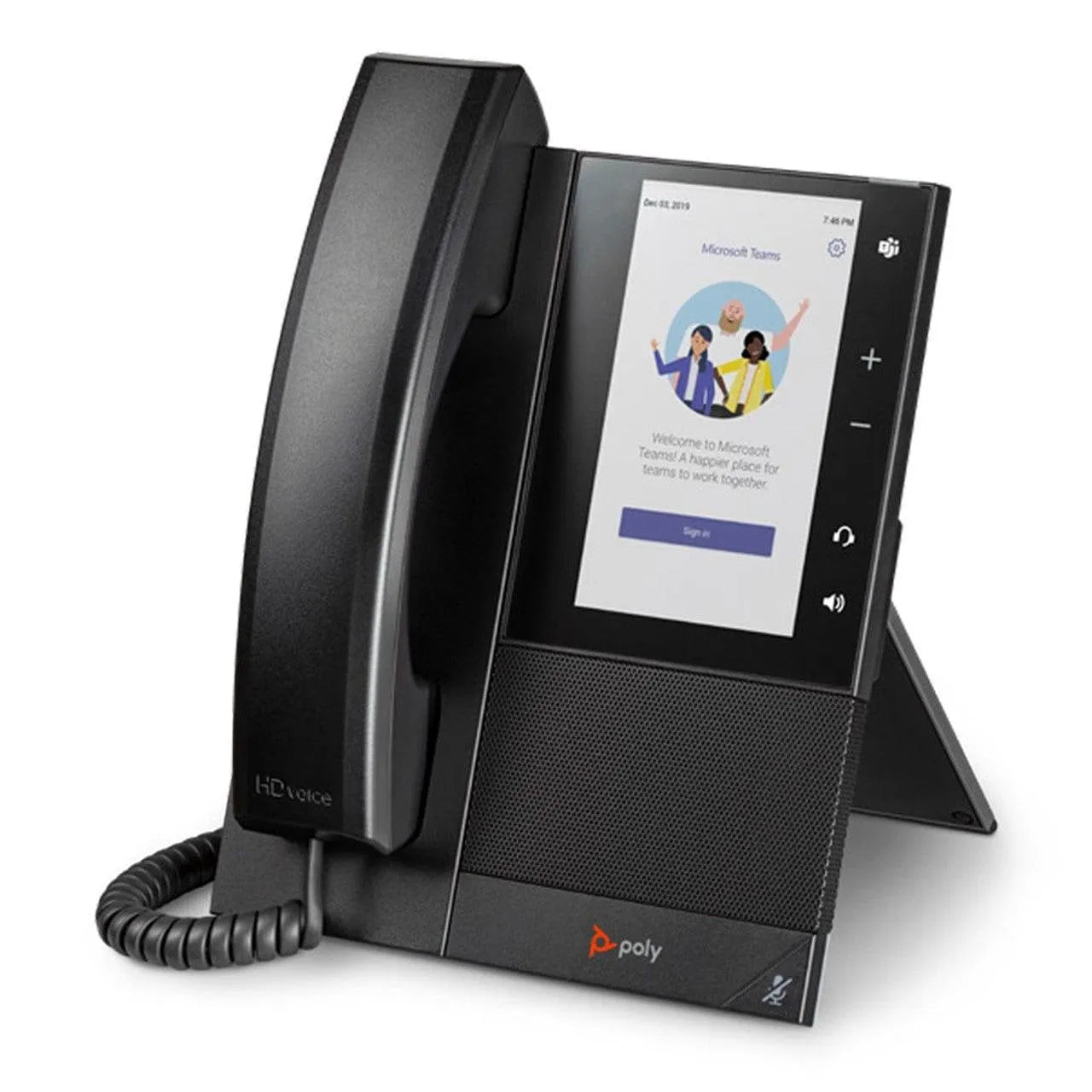 Polycom CCX 500 Teams Phone PoE 2200-49720-019 - POLY-CCX-500-TEAMS New - POLY-CCX-500-TEAMS - Reef Telecom