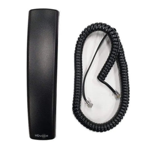 Polycom Replacement Handset for VVX Series and Curly Cord - POLY-VVX-HANDSET - POLY-VVX-HANDSET - Reef Telecom