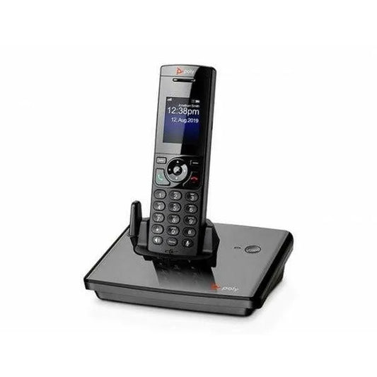 Polycom VVX D230 Cordless Phone Bundle ( Replaces D60 ) - D230 DECT IP 2200-49230-001 Brand New - POLY-VVX-D230-BUN - Reef Telecom