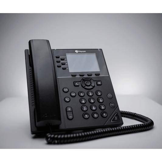 Polycom VVX350 IP Phone - VVX 350 2200-48830-025 Refurbished - POLY-VVX-350-R - Reef Telecom