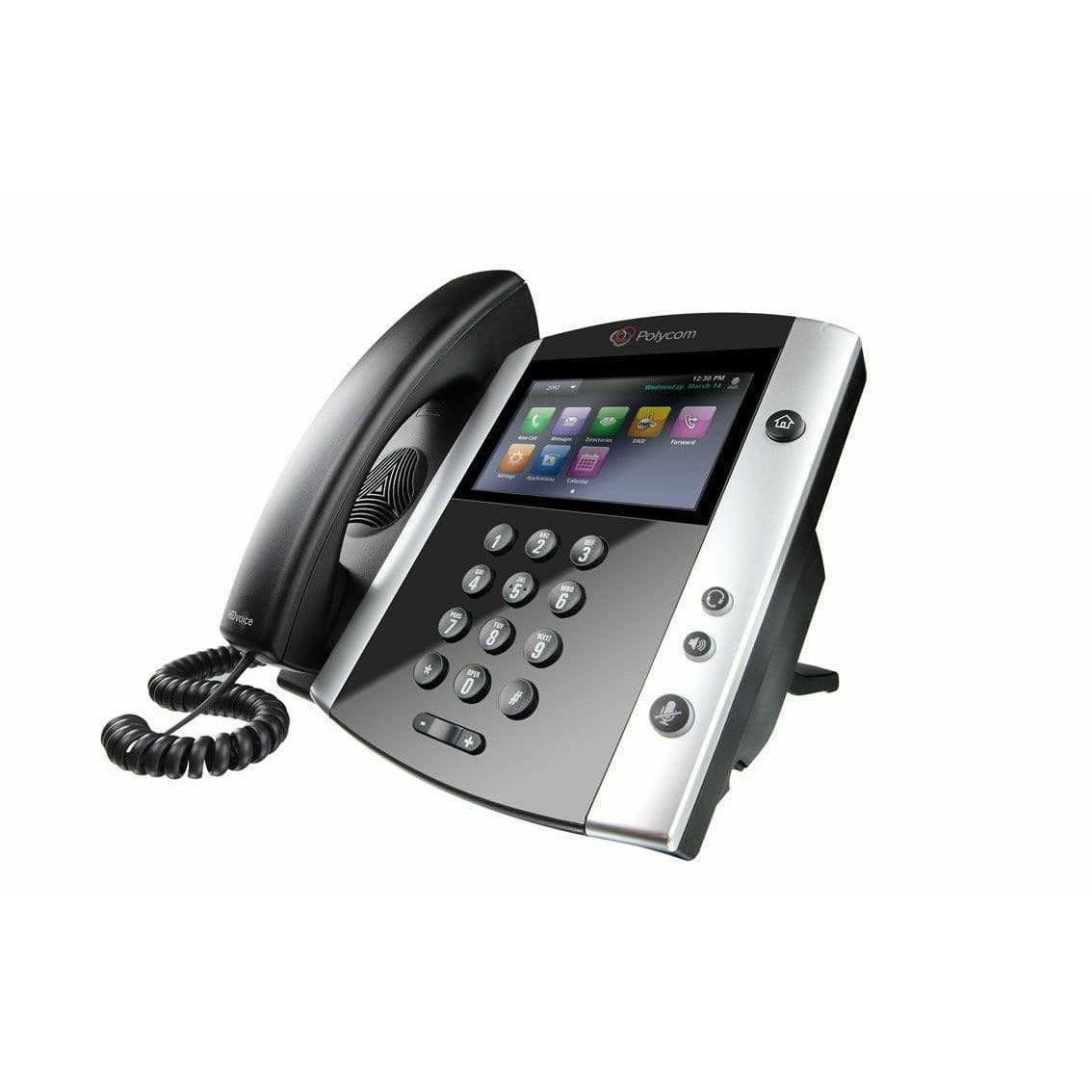Polycom VVX601 Gigabit IP Phone - VVX 601 2200-48600-025 New - POLY-VVX-601 - Reef Telecom