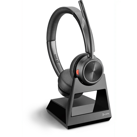 POLY/PLANTRONICS Savi 7220 Series Wireless Stereo Headset (213020-1) - PLAN-SAVI-7220 - Refurbished - PLAN-SAVI-7220-R - Reef Telecom