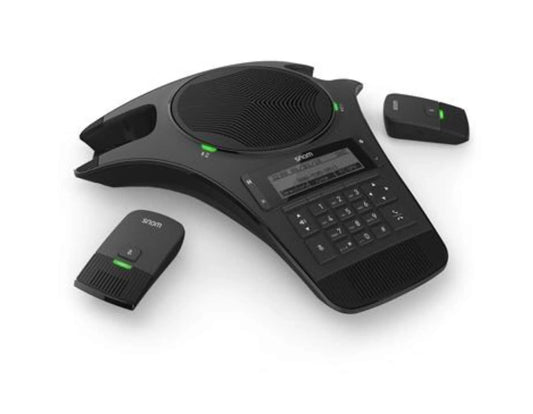 Snom C520 SIP Conference Phone w/ 2 Wireless Mics (00004356) - SNOM-C520 - New - SNOM-C520 - Reef Telecom
