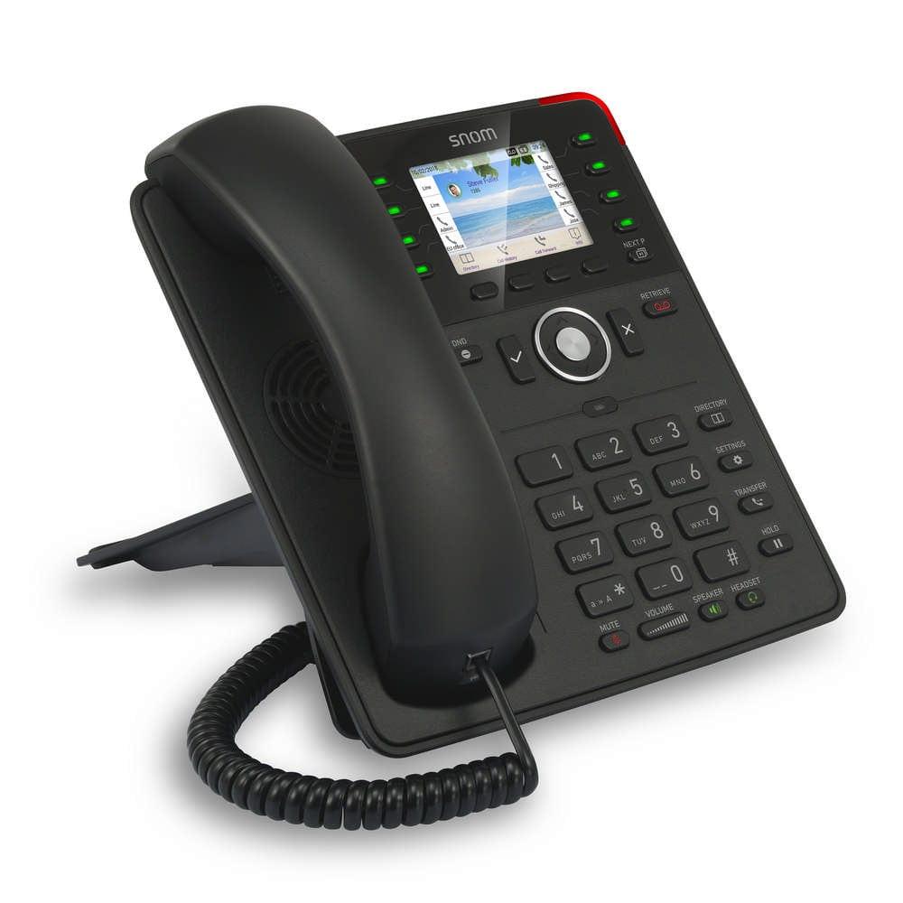 Snom D735 12-Line PoE Gigabit SIP Desk Phone (00004389) - SNOM-D735 - New - SNOM-D735 - Reef Telecom