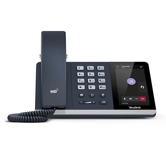 Yealink T55A 4.3 " Touch Screen SIP Gigabit IP Phone - YEALINK-T55A Refurb - YEALINK-T55A-R - Reef Telecom